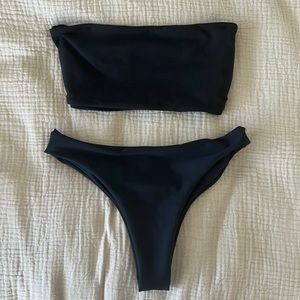 SKATIE - black bikini set